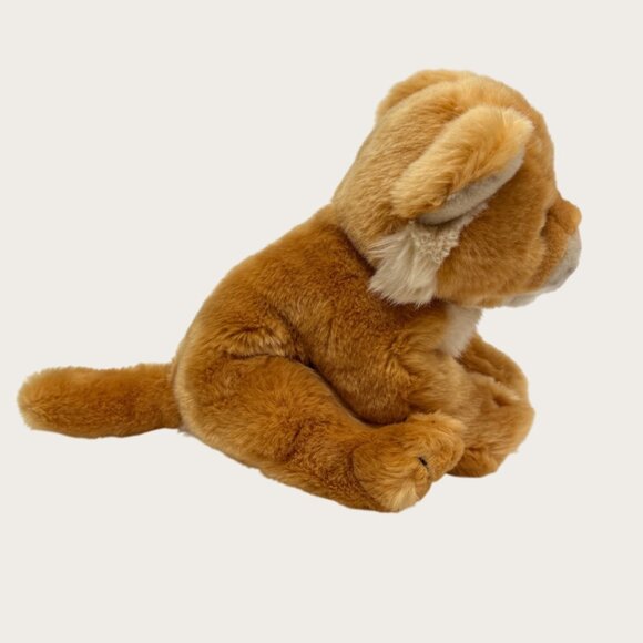 Vintage 2000 Animal Alley Toys R Us Lion Cub Plush Toy 10" Soft Stuffed Animal - Picture 2 of 7